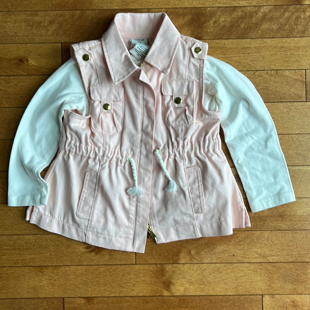 Vest and blouse